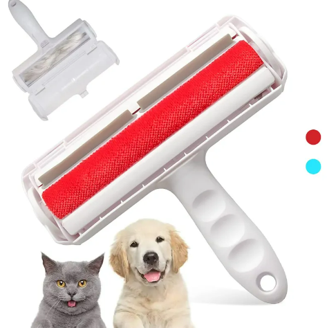 Reusable Pet Hair Remover Roller for Dogs & Cats | Lint Roller for Furniture & Car